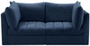 Jacob Navy Velvet Modular Sofa
