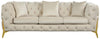 Kingdom Cream Velvet Sofa