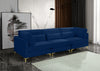 Julia Navy Velvet Modular Sofa (3 Boxes)