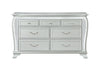 Aria Silver Dresser with LED