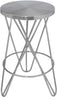 Mercury Silver Counter Stool