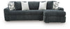 Midnight-Madness Sectional Sofa with Chaise