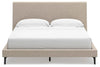 Cielden Upholstered Bed with Roll Slats