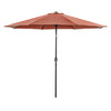 Mora 11' Outdoor Umbrella + 21" Round Base