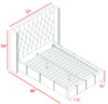 Ashton Beige Linen Queen Bed
