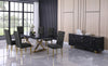 Excel Grey Oak Veneer Lacquer Extendable Dining Table (3 Boxes)