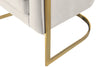 Carter Cream Velvet Accent Chair