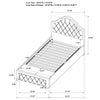 Ashleigh Full & Twin Bed