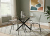 Clarion Matte Black Dining Chair