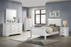 Louis Philippe Sleigh Panel Bed