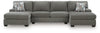 Clarington Sleeper Sectional with Double Chaise