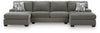 Clarington Sectional with Double Chaise