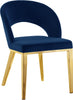Roberto Navy Velvet Dining Chair