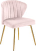 Finley Pink Velvet Dining Chair
