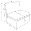 Collins Armless Chair