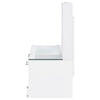 Flora Makeup Vanity Table with LED Mirror and Stool