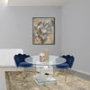 Claire Navy Velvet Dining Chair