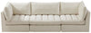 Jacob Cream Velvet Modular Sofa