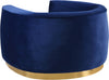 Julian Navy Velvet Chair