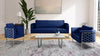 Casa Navy Velvet Loveseat
