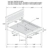 Soledad Panel Platform Storage Bed