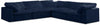 Cozy Navy Velvet Cloud Modular Sectional