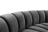 Infinity Grey Velvet 10pc. Modular Sectional