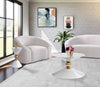 Malia White / Gold End Table