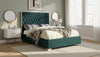 Lexi Green Velvet Full Bed