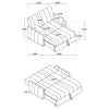 Portland Convertible Sleeper Sofa Bed