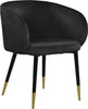 Louise Black Velvet Dining Chair