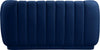 Dixie Navy Velvet Loveseat
