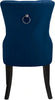Nikki Navy Velvet Dining Chair