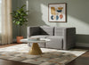 Quincy Grey Velvet Modular Sofa