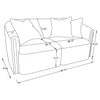 Townsend Stationary Loveseat