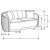 Brookside Stationary Loveseat