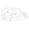 Jessel Stationary Sofa