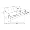 Davis Stationary Sofa