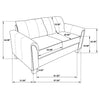 Davis Stationary Loveseat