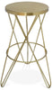 Mercury Gold Bar Stool