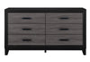 Lisbon Grey and Black Dresser