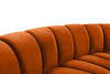 Infinity Cognac Velvet 10pc. Modular Sectional