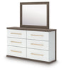 Kendanport Dresser and Mirror