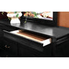 Louis Philippe Cal.King Bed Black