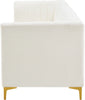 Alina Cream Velvet Modular Sofa