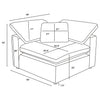 Raleigh Modular Sectionals