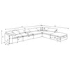 Raleigh Modular Sectionals