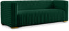 Ravish Green Velvet Sofa