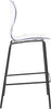 Clarion Matte Black Stool