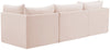Jacob Pink Velvet Modular Sofa